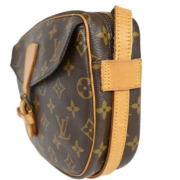 LOUIS VUITTON Jeune Fille MM Shoulder Bag Monogram Leather Brown M51226 30EA515 - Picture 8 of 13